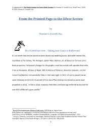 From the Printed Page to the Silver Screen