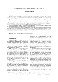 Intellectual Property in Times of Covid-19
