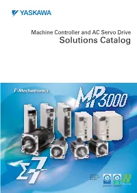 Machine Controller and AC Servo Drive Solutions Catalog