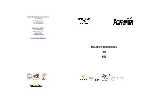Locality Resources For