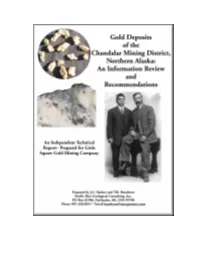 Reader Is Encouraged to Examine the Documents Listed in the References Cited Section of This Report