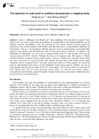 The Detection of Code Smell on Software Development