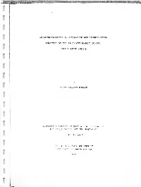 An Archaeological Investigation and Technological
