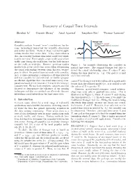 Discovery of Causal Time Intervals