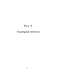 Part II Topological Dualities