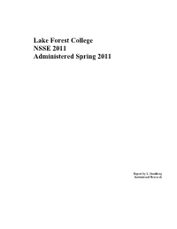 2011 NSSE Report