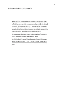 Evidence of the Use of the Pandemic to Reduce the Population of The