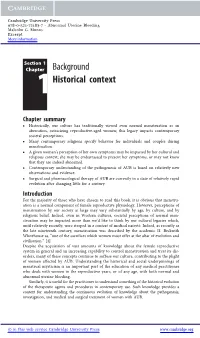 Background Historical Context