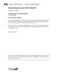 PDF Format Or in HTML at the Following Internet Site