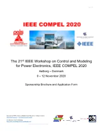 The 21St IEEE Workshop on Control and Modeling for Power Electronics