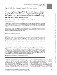 Comparing Asian Gypsy Moth