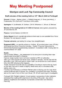 Committee Minutes 12Th March 2020