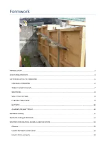 Formwork.Pdf