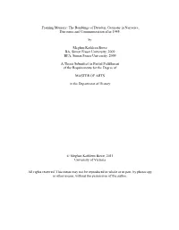 Framing Memory: the Bombings of Dresden, Germany in Narrative, Discourse and Commemoration After 1945