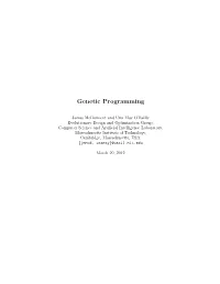 Genetic Programming
