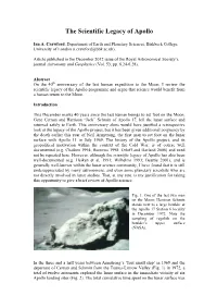 The Scientific Legacy of Apollo
