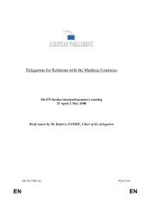 Delegation for Relations with the Mashreq Countries