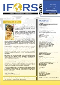 From the Editor 2 Editorial