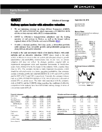 GMXT Initiation of Coverage September 28, 2018