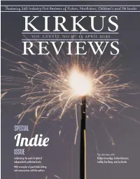 Kirkus Reviews on Our BOARD & NOVELTY BOOKS
