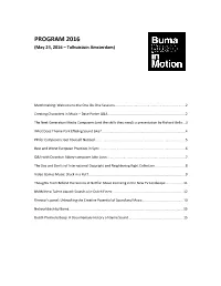 Program BMIM 2016