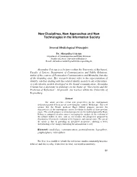 Several Mediological Principles