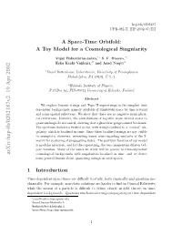 A Space-Time Orbifold: a Toy Model for a Cosmological Singularity