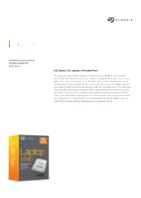 INTERNAL SOLID STATE HYBRID DRIVE KIT Data Sheet SSD Speed. HDD Capacity. Affordable Price