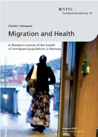 Migration and Health