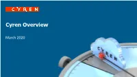 Cyren Overview