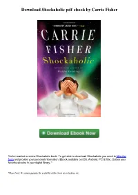 Download Shockaholic Pdf Ebook by Carrie Fisher