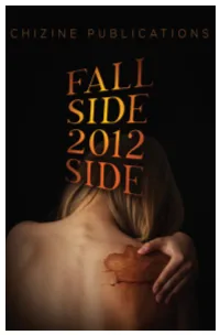 Fall2012catalogue.Pdf