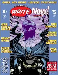 Inside: Will Eisner! J. Michael Straczynski!