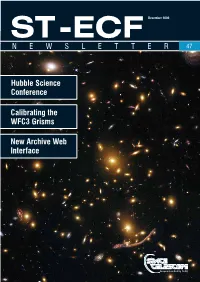 Calibrating the WFC3 Grisms Hubble Science Conference New Archive