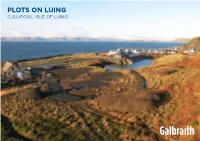 Plots on Luing Cullipool, Isle of Luing Pa34 4Tx