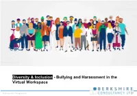 Diversity & Inclusion