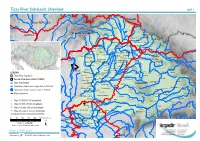 Tisza River Sub-Basin: Overview MAP 1