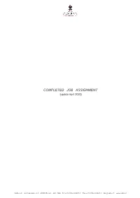 Completed Job Assignment Updt April 2020.Indd
