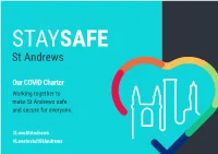 Our COVID Charter Working Together to Make St Andrews Safe and Secure for Everyone