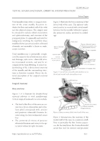 Total Maxillectomy and Orbital Exenteration