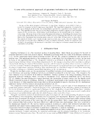 A New Self-Consistent Approach of Quantum Turbulence in Superfluid