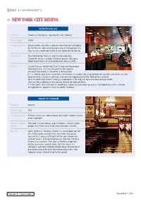 New York City Dining