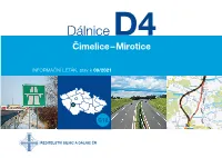 Dálnice D4 Čimelice – Mirotice