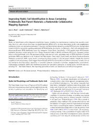 Improving Hydric Soil Identification in Areas Containing Problematic Red Parent Materials: a Nationwide Collaborative Mapping Approach