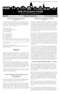 The Pullman Flyer ~ Neighbors Sharing Are Neighbors Caring ~