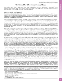 The State of Coral Reef Ecosystems of Guam the State of Coral Reef Ecosystems of Guam