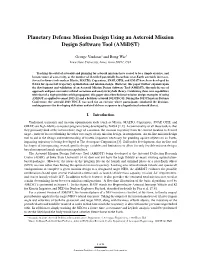 Planetary Defense Mission Design Using an Asteroid Mission Design Software Tool (Amidst)
