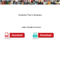 Underline-Text-In-Illustrator.Pdf