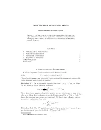 Convergence of Fourier Series
