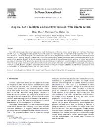 Proposal for a Multiple-Asteroid-Flyby Mission with Sample Return